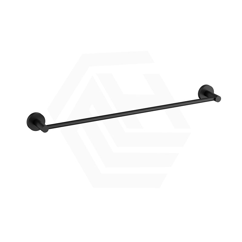 #Matt Black Otus Slimline 600mm SS304 Single Towel Rail