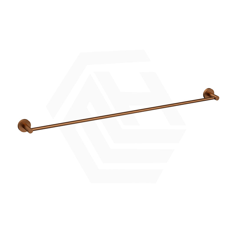 #Brushed Copper Otus Slimline 900mm SS304 Single Towel Rail