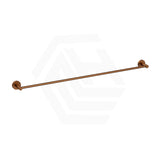 #Brushed Copper Otus Slimline 900mm SS304 Single Towel Rail