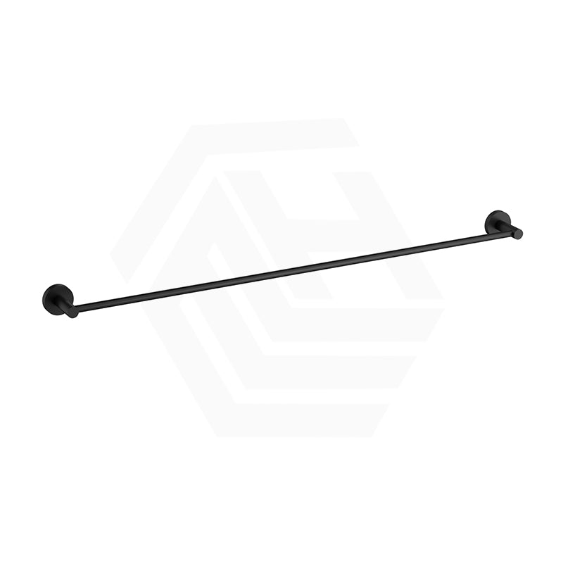 #Matt Black Otus Slimline 900mm SS304 Single Towel Rail