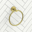 G#4(Gold) Otus Slimline Round Stainless Steel Hand Towel Ring