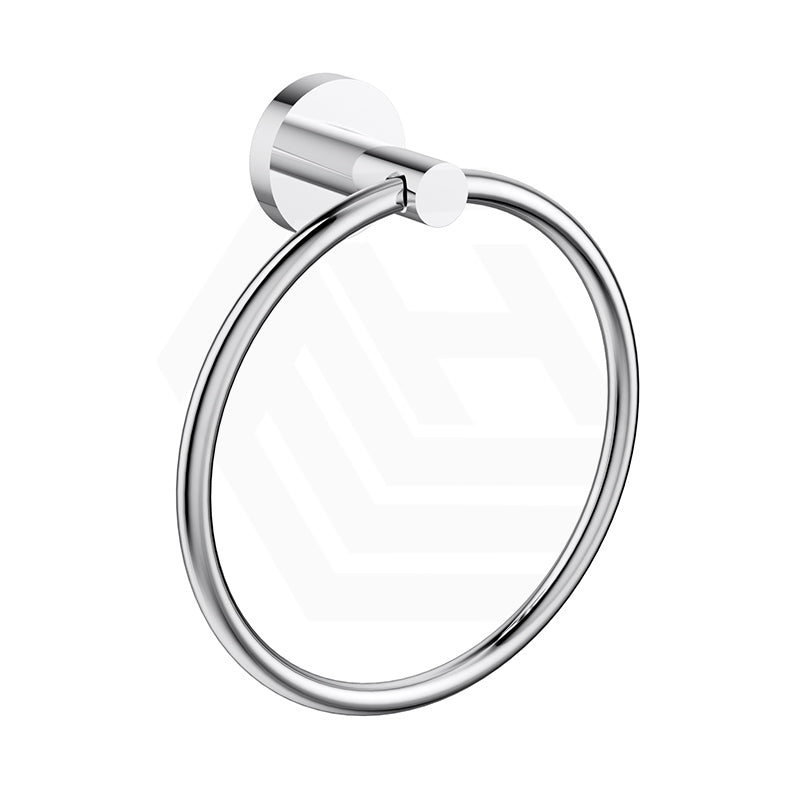 Feron Round Stainless Steel Hand Towel Ring Variant Colour Available