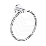 Feron Round Stainless Steel Hand Towel Ring Variant Colour Available