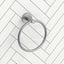 #Stainless Steel Otus Slimline Round Stainless Steel Hand Towel Ring