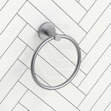 #Stainless Steel Otus Slimline Round Stainless Steel Hand Towel Ring