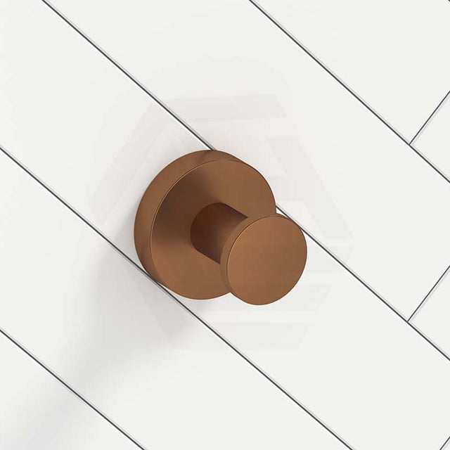 #Brushed Copper Otus Slimline SS304 Single Robe Hook