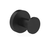 #Matt Black Otus Slimline SS304 Single Robe Hook