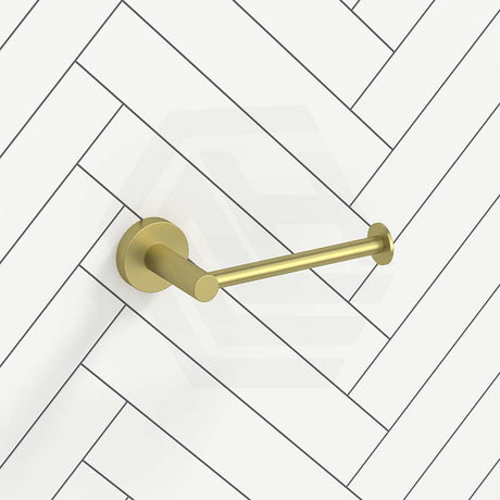 G#4(Gold) Otus Slimline Round Stainless Steel Toilet Roll Holder