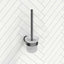 M#1(Gunmetal-Grey) Otus Slimline Round Stainless Steel Toilet Brush Set