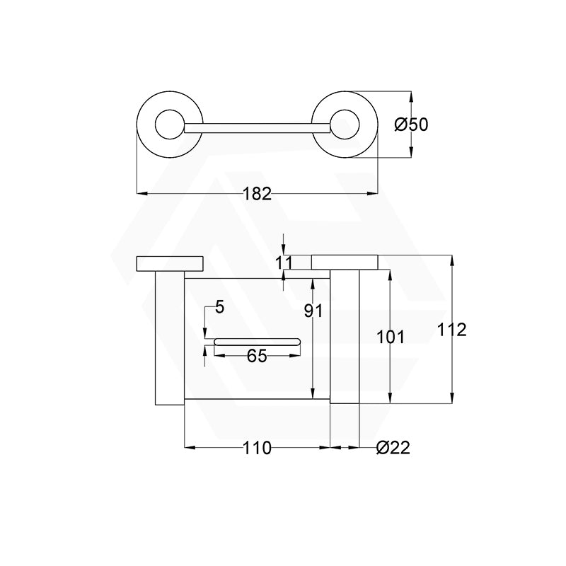 Otus Slimline Stainless Steel Soap Holder 