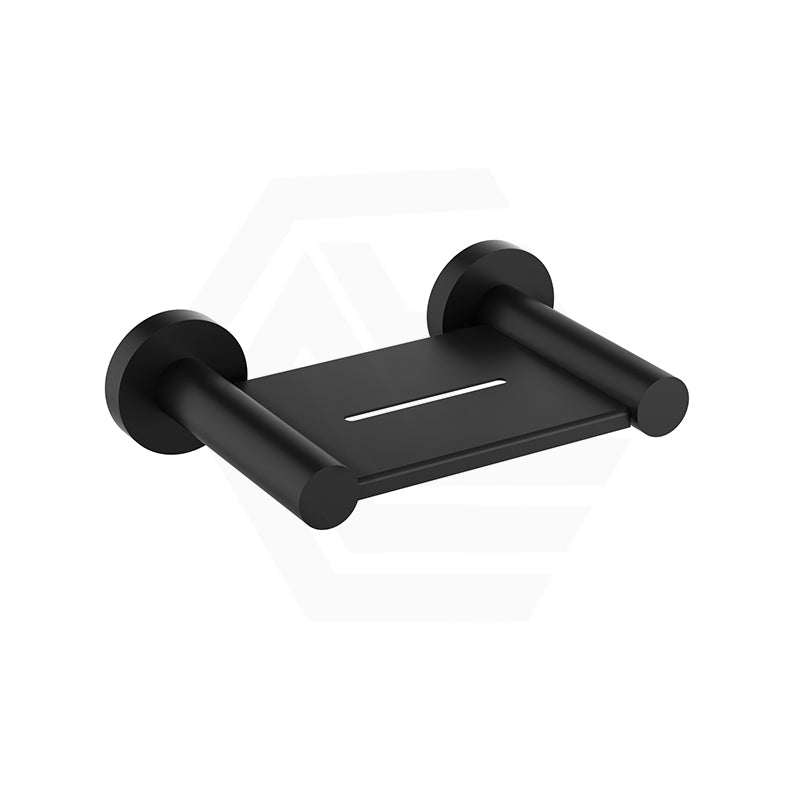 #Matt Black Otus Slimline Stainless Steel Soap Holder 
