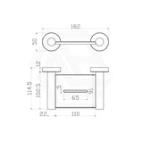 Otus Slimline Stainless Steel Soap Holder Variant Colour Available