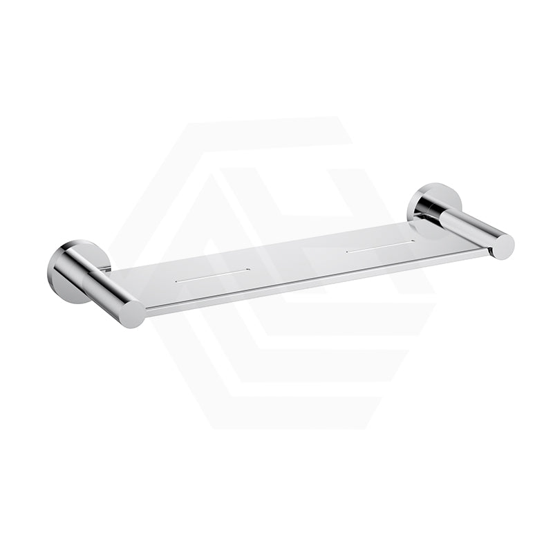 #Chrome Otus Slimline Metal Shelf Wall Mounted