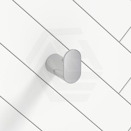 Dove Brass Chrome Single Robe Hook Wall Mounted