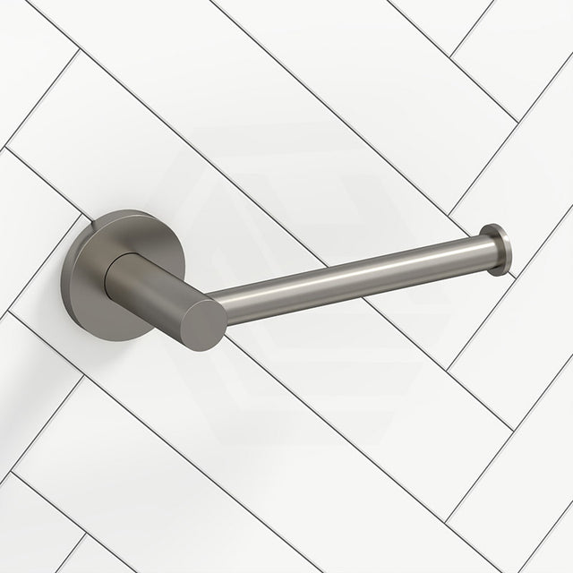 N#1(Nickel) Otus L-Shaped Brushed Nickel Toilet Roll Holder Paper Holders