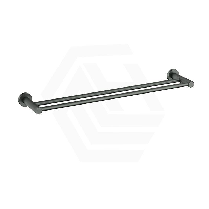 IKON Linie 600mm/800mm Brass Double Towel Rail Variant Colour Available