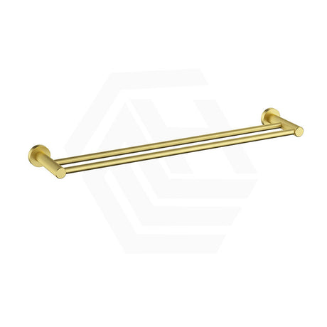 IKON Linie 600mm/800mm Brass Double Towel Rail Variant Colour Available