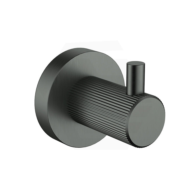 IKON Linie Round Brass Robe Hook Variant Colour Available