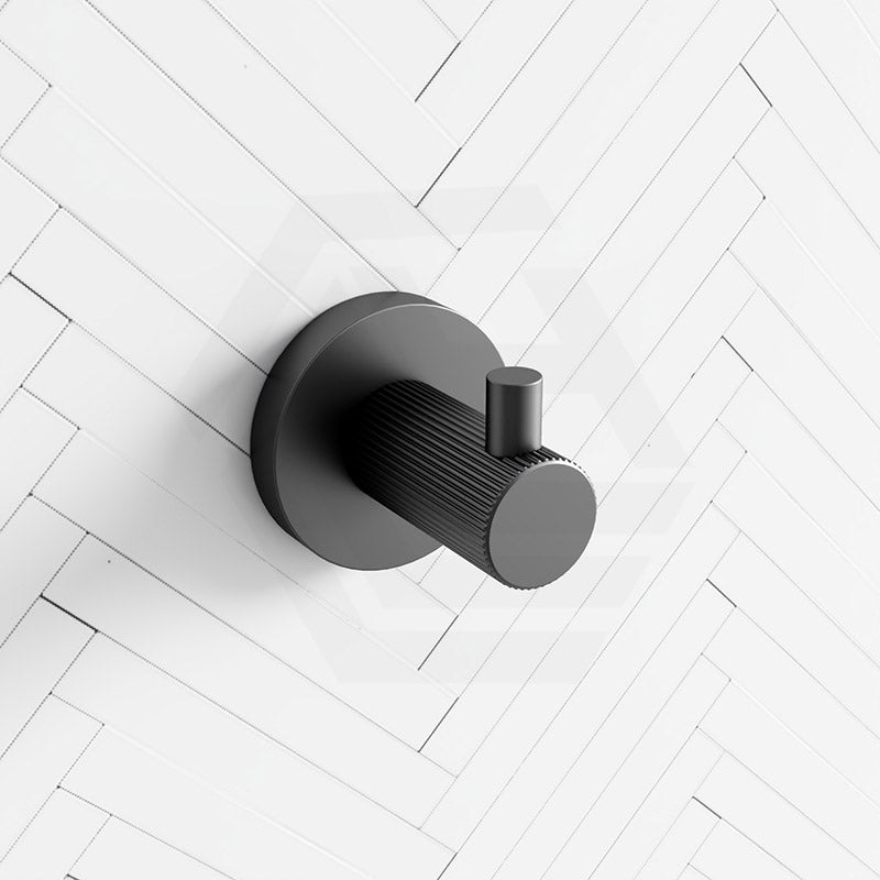 IKON Linie Round Brass Robe Hook Variant Colour Available