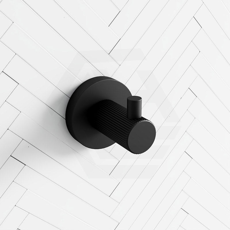 IKON Linie Round Brass Robe Hook Variant Colour Available