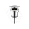P&P 40mm Universal Brass Basin Pop Up Waste with or without Overflow