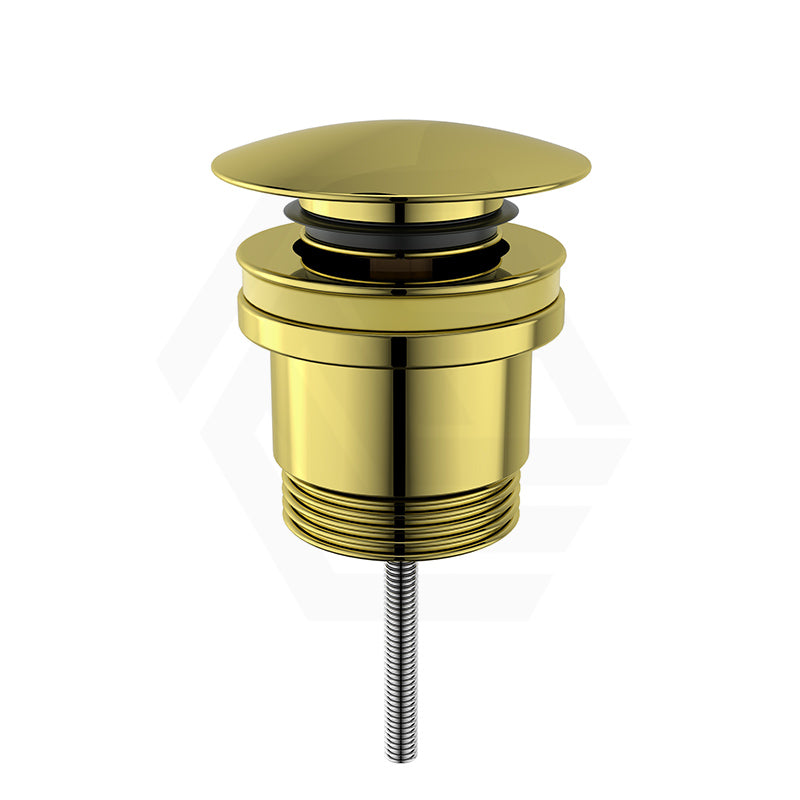 G#3(Gold) P&P Brushed Gold Universal Brass Basin Pop Up Waste 32/40mm with or without Overflow