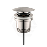 N#1(Nickel) P&P Brushed Nickel Universal Brass Basin Pop Up Waste 32/40mm with or without Overflow