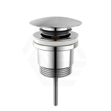 P&P Chrome Universal Brass Basin Pop Up Waste 32/40mm with or without Overflow