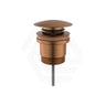 P&P 40mm Universal Brass Basin Pop Up Waste with or without Overflow