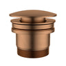 P&P 32/40mm Universal Brass Basin Pop Up Waste with or without Overflow
