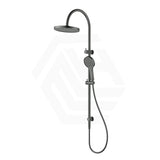 IKON Linie 250mm Round Shower Set Top Water Inlet with 3 Functions Handheld In Various Colour