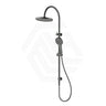 IKON Linie 250mm Round Shower Set Top Water Inlet with 3 Functions Handheld In Various Colour