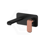 IKON Kara Solid Brass Bathtub/Basin Wall Mixer with Spout Variant Colour Available