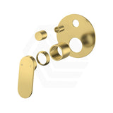 IKON Sulu II Wall Diverter Mixer with Large Round Plate Trim Kits Only Variant Colour Available