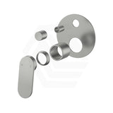 IKON Sulu II Wall Diverter Mixer with Large Round Plate Trim Kits Only Variant Colour Available