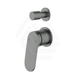 IKON Sulu II Wall Diverter Mixer with Separate Samll Round Plates Variant Colour Available