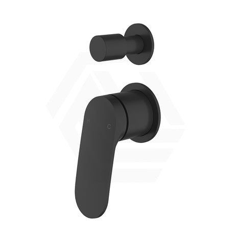 IKON Sulu II Wall Diverter Mixer with Separate Samll Round Plates Variant Colour Available