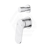 IKON Sulu II Wall Diverter Mixer with Separate Samll Round Plates Variant Colour Available