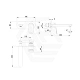 IKON Sulu II Brass Wall Mixer With Spout Variant Colour Available