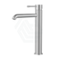 N#1(Nickel) Ikon Linie Pin Lever Line Texture Brushed Nickel Tall Basin Mixer Tap For Vanity And