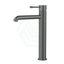 M#1(Gunmetal Grey) Ikon Linie Pin Lever Line Texture Gun Metal Tall Basin Mixer Tap For Vanity And