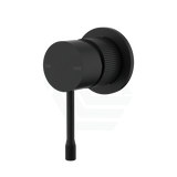 Ikon Linie Matt Black Basin/Bath Wall Mixer Dress Kit Only