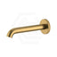 G#3(Gold) Ikon Linie 180/220Mm Round Brushed Gold Brass Spout Wall Spouts