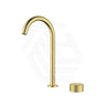 IKON Soko Brass Hob Mounted Sink Mixer Tap Set Available In Various Colors