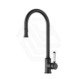 IKON Clasico Pull-out Sink Mixer Tap In Brass/Ceramic Handle Available In Colors