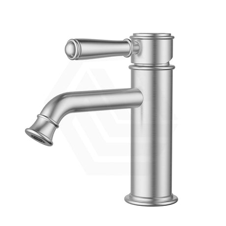 IKON Clasico Brass Short Basin Mixer Variant Colour Available/Ceramic Handle