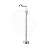 IKON Clasico Floor Mounted Bath Mixer Swivel Spout with Brass/Ceramic Handle Variant Colour Available