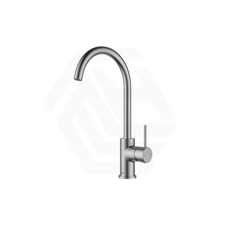 IKON Hali 360 Swivel Solid Brass Kitchen Sink Mixer Tap Pin Lever Brushed Nickel