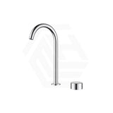 IKON Hali Brass Hob Mounted 360 Swivel Sink Mixer Tap Set Chrome