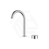IKON Hali Brass Hob Mounted Basin Mixer Tap Set Chrome